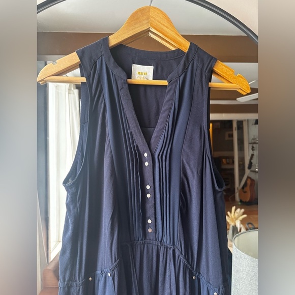 ANTHROPOLOGIE | Maeve babydoll shift dress | size small - Picture 4 of 6